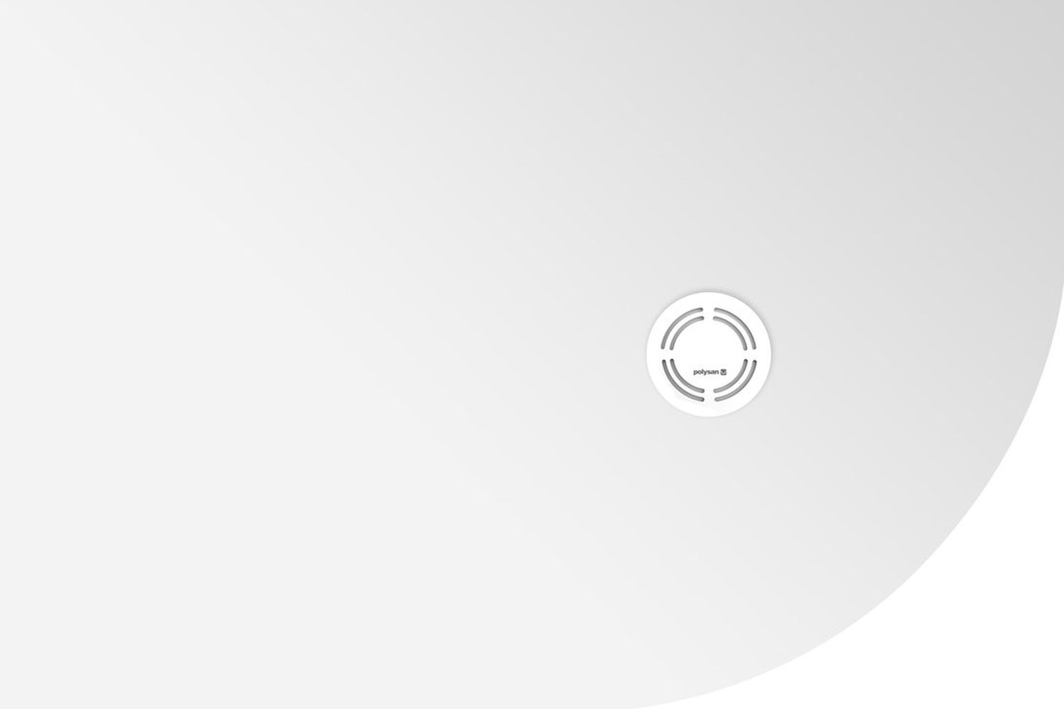 Polysan Flexia brodzik 120x80 cm półokrągły lewy biały 91281