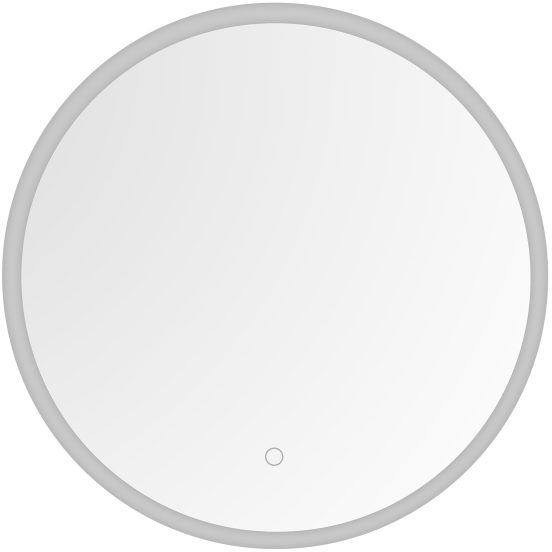 Zuma Line lustro 80x80 cm okrągłe z oświetleniem D2311-80