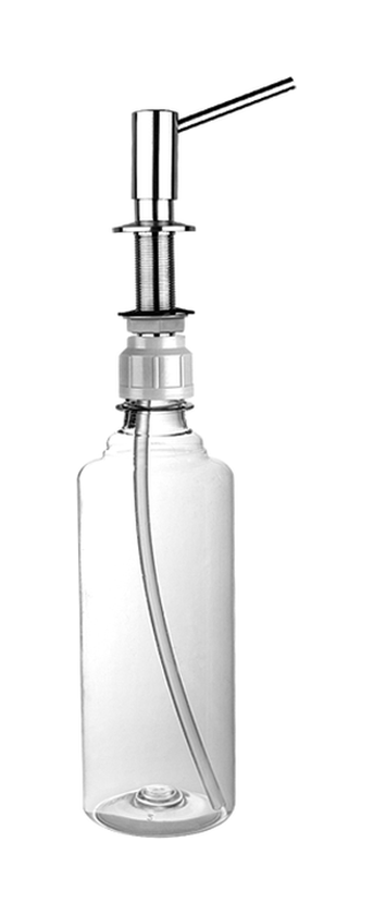 McAlpine dozownik do płynu 500 ml blatowy chrom SOAP-JAD-CPB