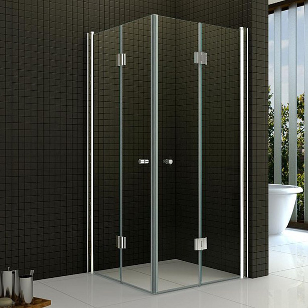 Rea Fold kabina prysznicowa 90x90 cm kwadratowa narożna chrom/szkło przezroczyste REA-K9991 - Wysyłka w 24h