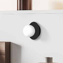 Light Prestige Roma kinkiet 1x5W czarny/biały LP-1345/1WBK