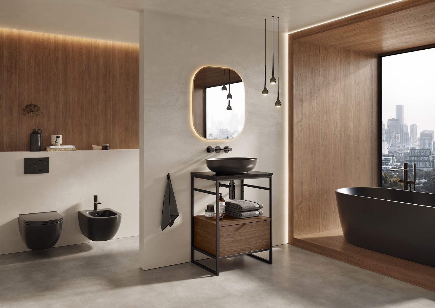 Elita Indus szafka 115,8x45,5x27,5 cm orzech lincoln RE011200077060