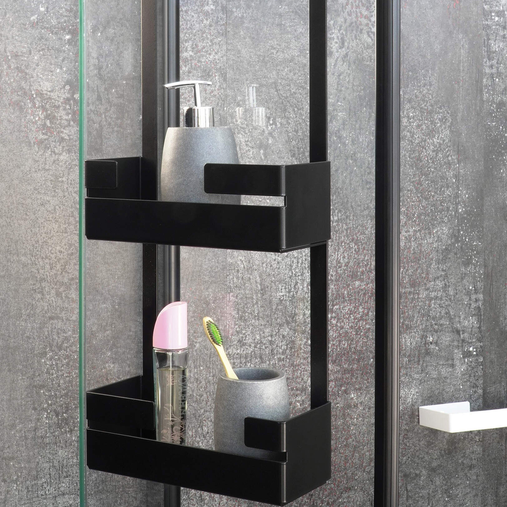 Deante Mokko półka na kabinę czarny mat ADMN54K - Wysyłka w 24h