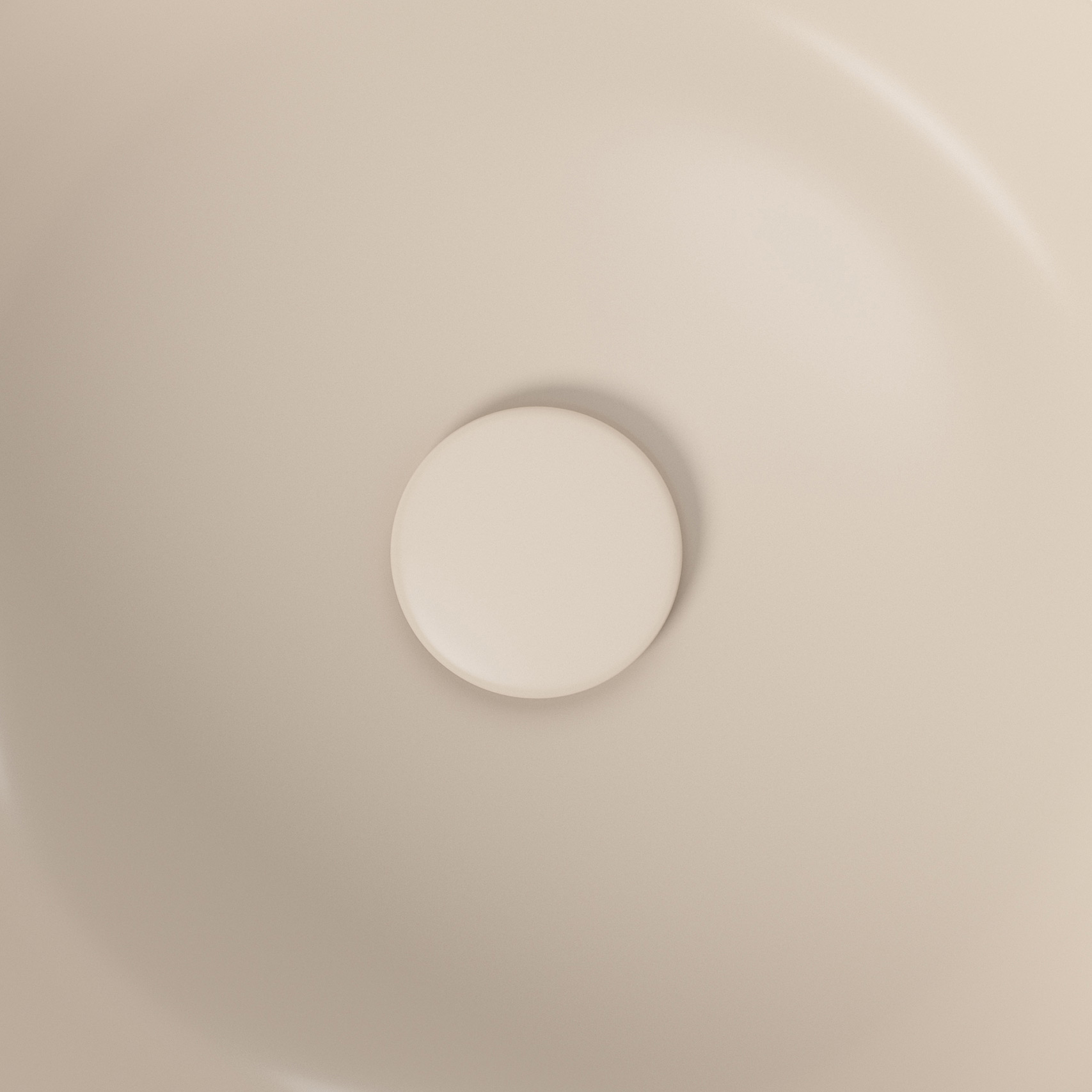 Cersanit Larga korek do umywalek bez przelewu beżowy mat K677-093 - Wysyłka w 24h