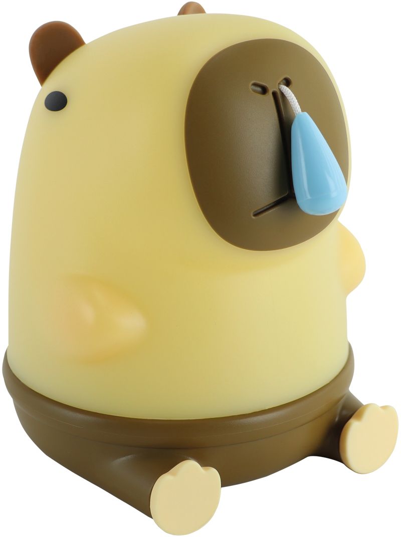 Strühm Capybara lampka nocna dziecięca 1x1,5 W brązowa 04807