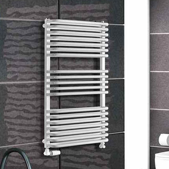 Luxrad Salto Max grzejnik łazienkowy dekoracyjny 120x53 cm biały SAM120005309003