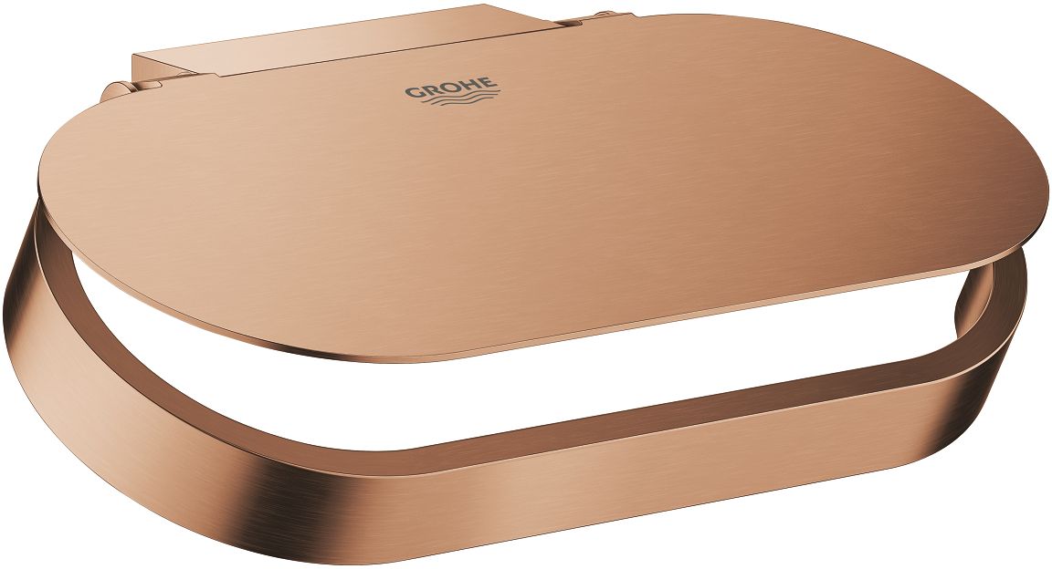 Grohe Selection uchwyt na papier toaletowy z pokrywą brushed warm sunset 41069DL0