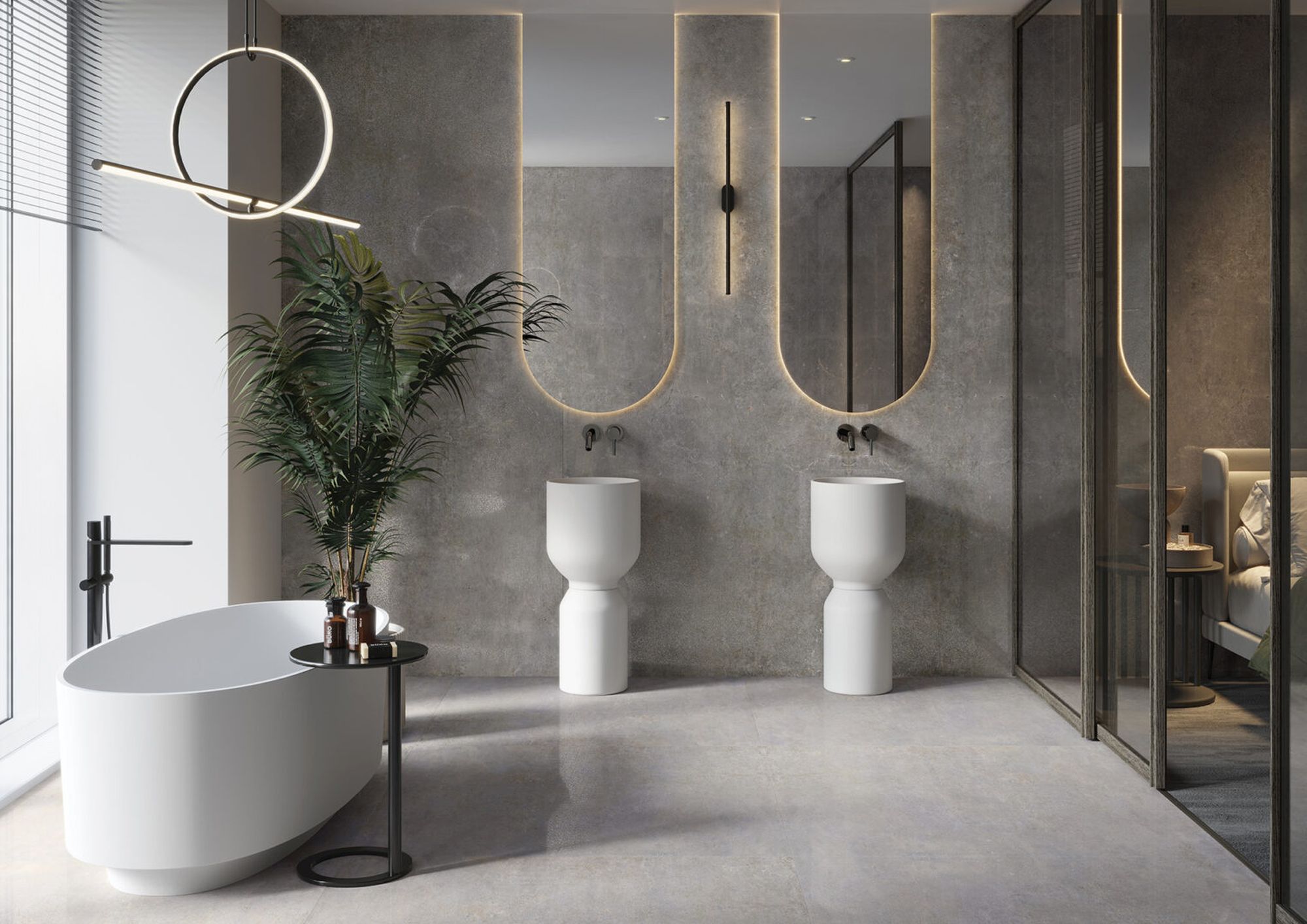 Cerrad Textural płytka ścienno-podłogowa 119,7x119,7 cm szara