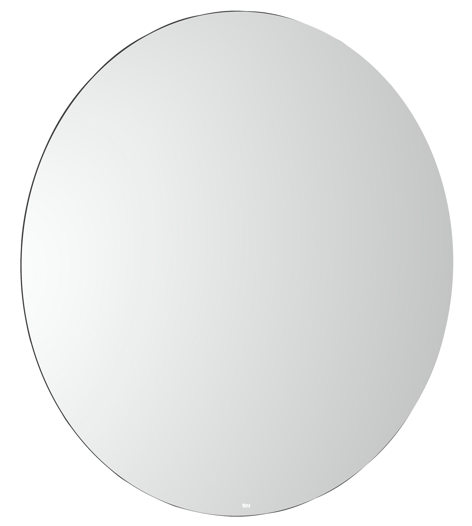 Roca Luna lustro 80 cm okrągły z oświetleniem LED chrom A812401000