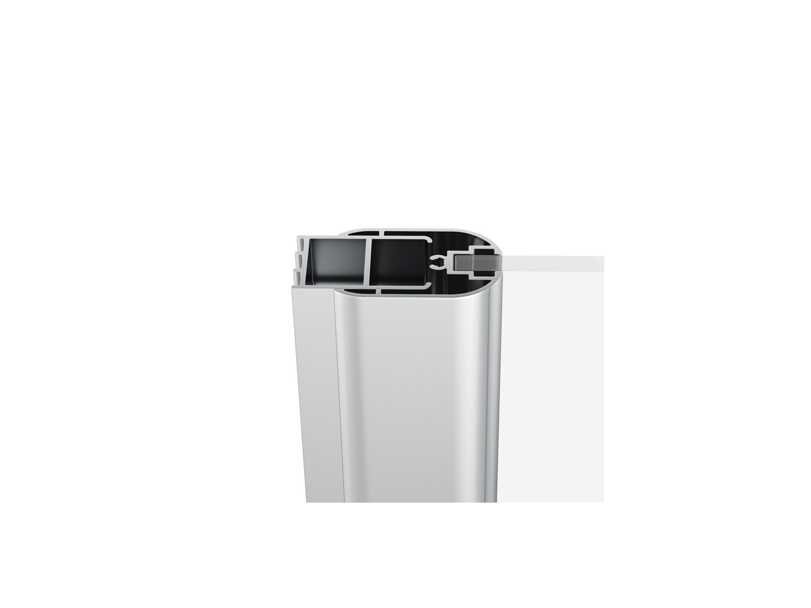 Ravak Chrome CSD2-120 drzwi prysznicowe 120 cm wnękowe satyna/szkło przezroczyste 0QVGCU00Z1