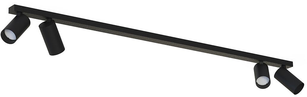 Nowodvorski Lighting Mono lampa podsufitowa 4x10 W czarna 7843 - Wysyłka w 24h