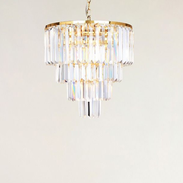 Zuma Line Amedeo lampa wisząca 5x40W złoty/kryształ 17106/4+1-GLD - Wysyłka w 24h