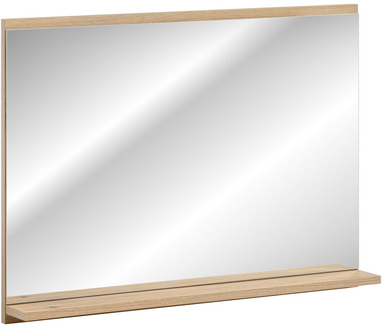 Comad Nova Oak lustro 80x57 cm prostokątne drewno NOVA OAK A 84-80