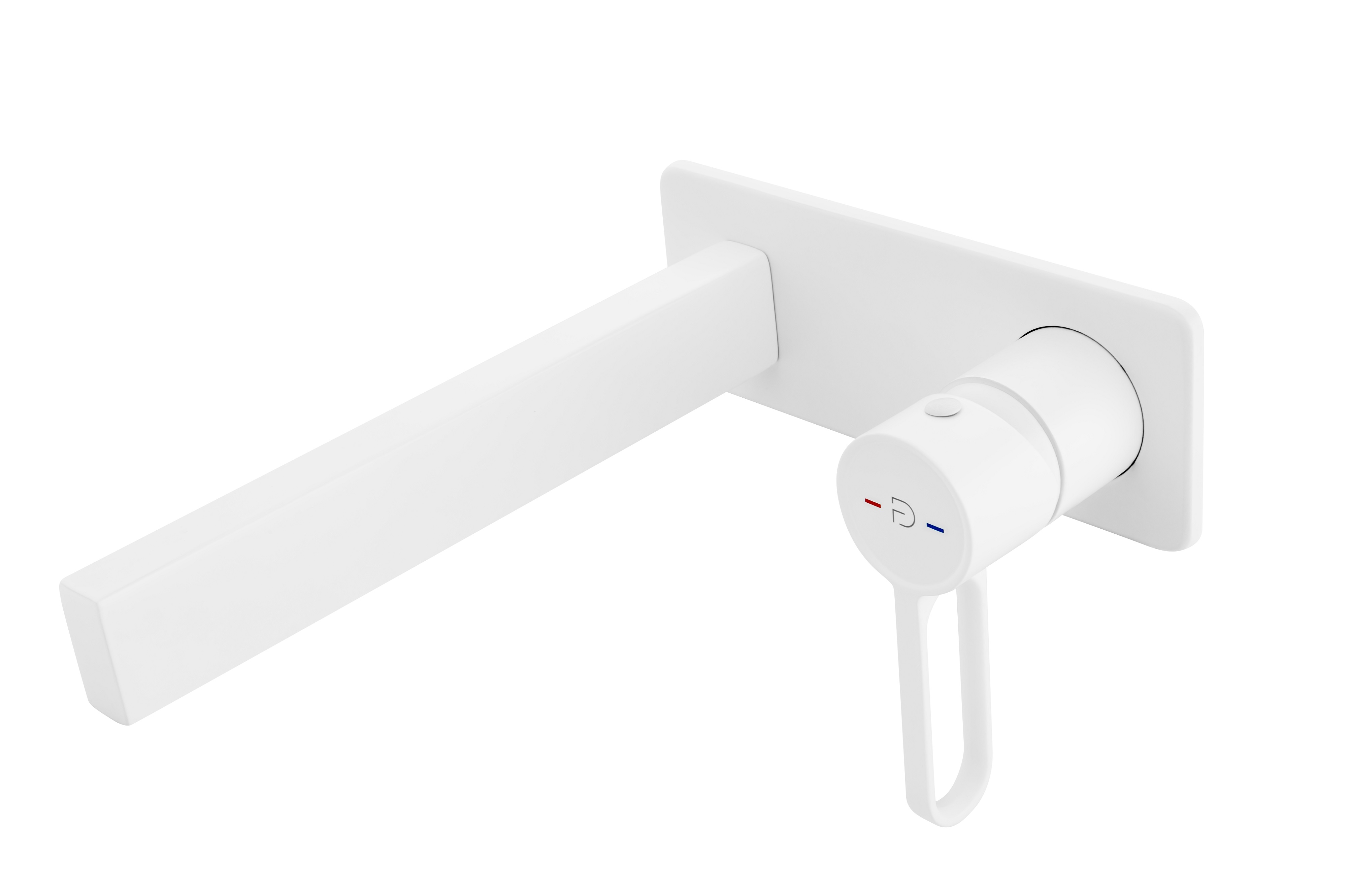 FDesign Zaffiro bateria umywalkowa podtynkowa biała FD1-ZFR-3PA-33 - Wysyłka w 24h