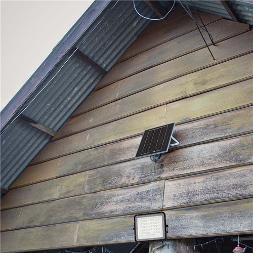 V-TAC lampa solarna wisząca 1x10 W czarny 7823