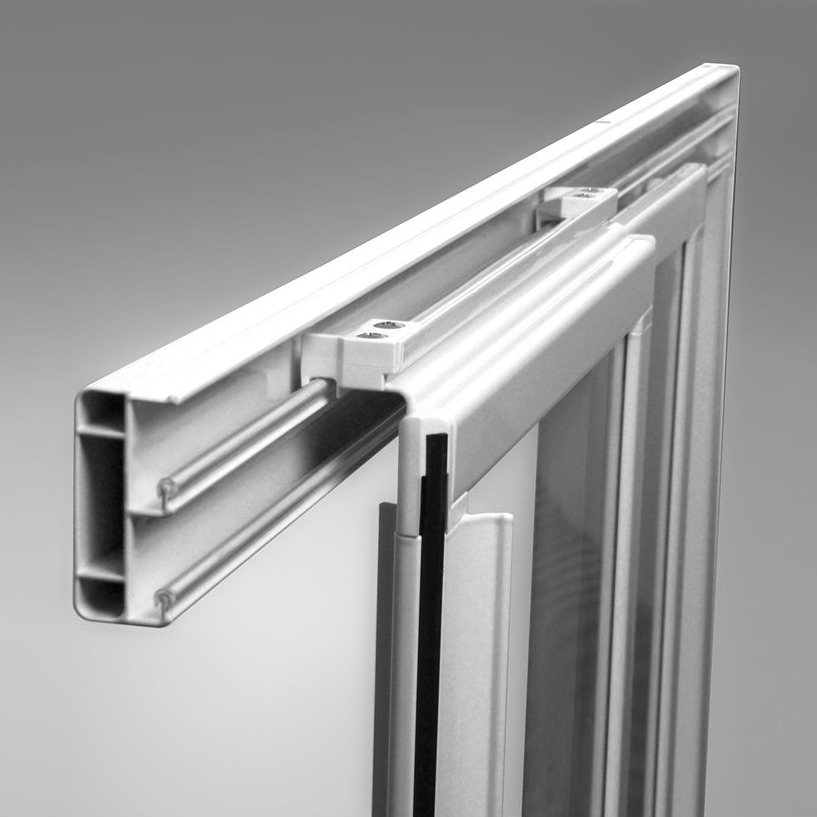 Ravak Supernova kabina prysznicowa 90x90 cm półokrągła czarny mat/ 3117O302ZG