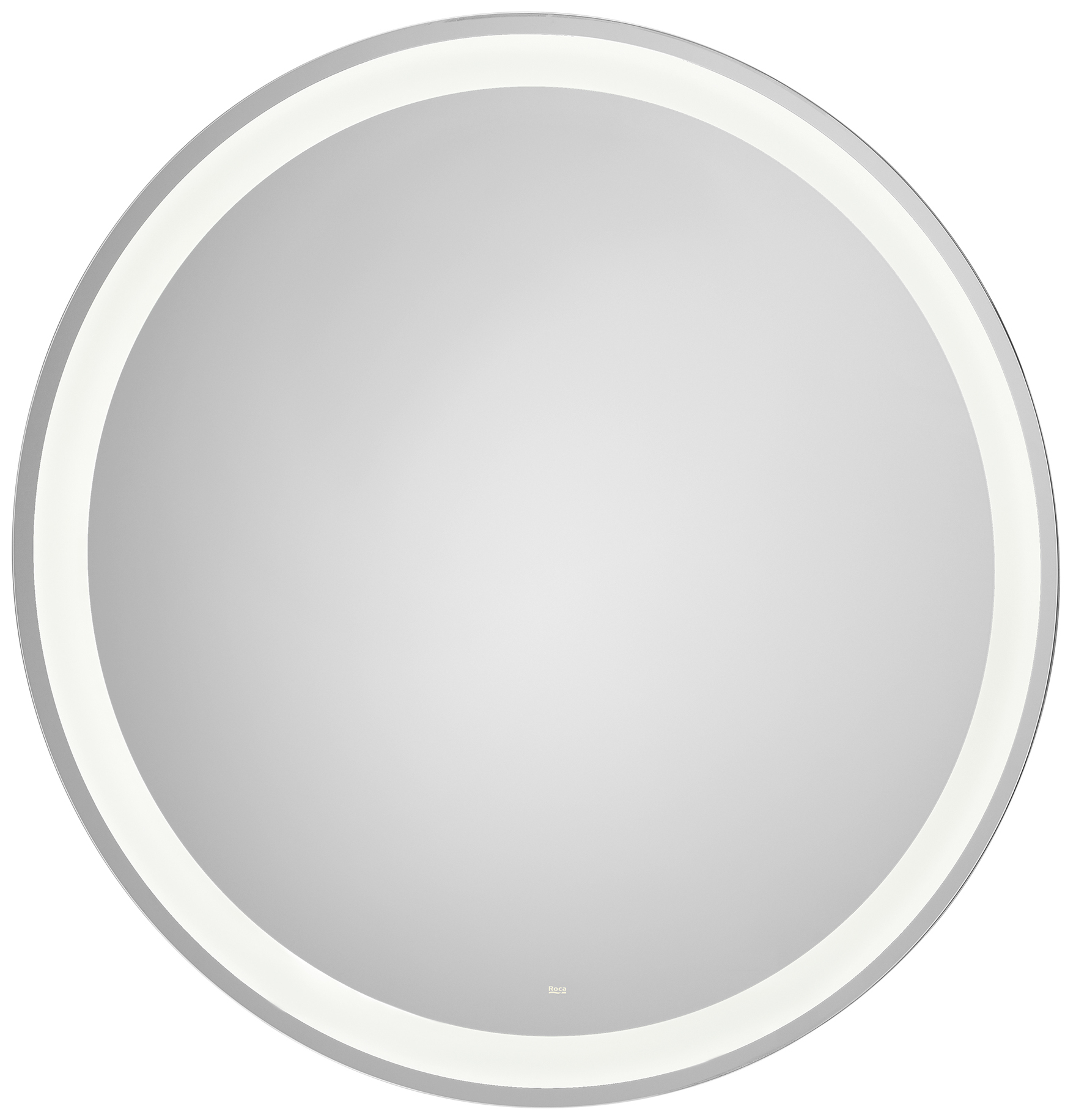 Roca Iridia lustro 100 cm okrągłe z oświetleniem LED chrom A812338000