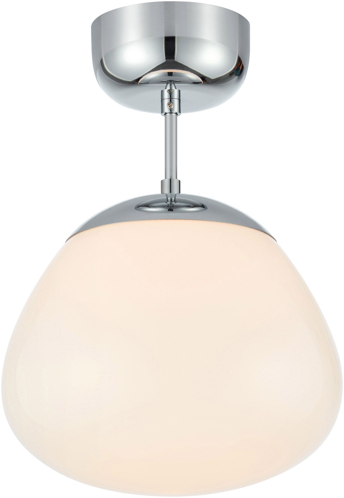 Markslöjd Rise lampa podsufitowa 1x40 W biała-chrom 109166