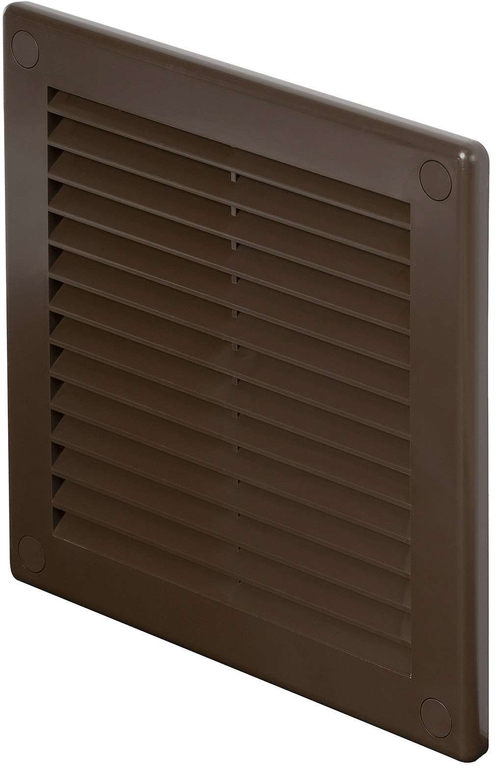 Awenta TRU kratka 100x100 mm brązowa TRU30BR