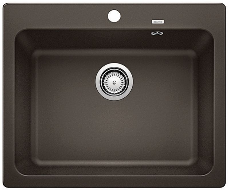 Blanco Naya 6 zlewozmywak 61,5x51 cm z Silgranit PuraDur kawowy 519645