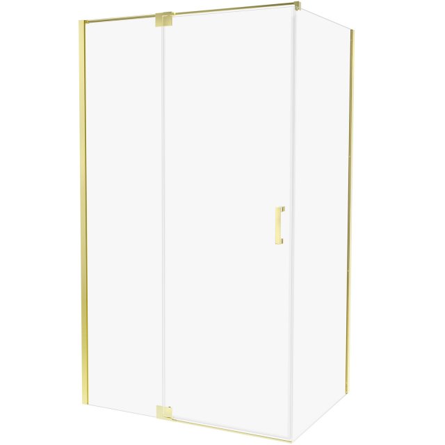 Kabina prysznicowa prostokątna ALLURIA 1D GOLD SHINE 100x80x200 TER-0