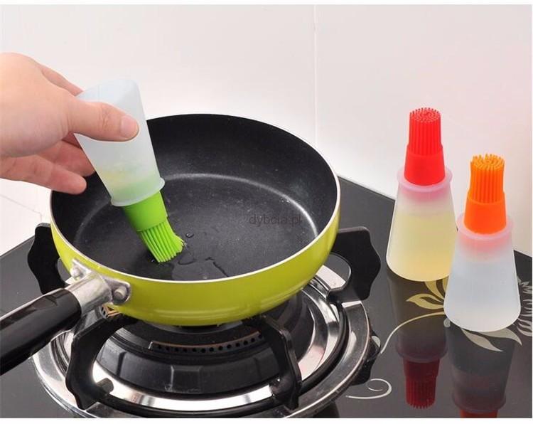 Buteleczka z pędzelkiem na OLEJ MASŁO GRILL