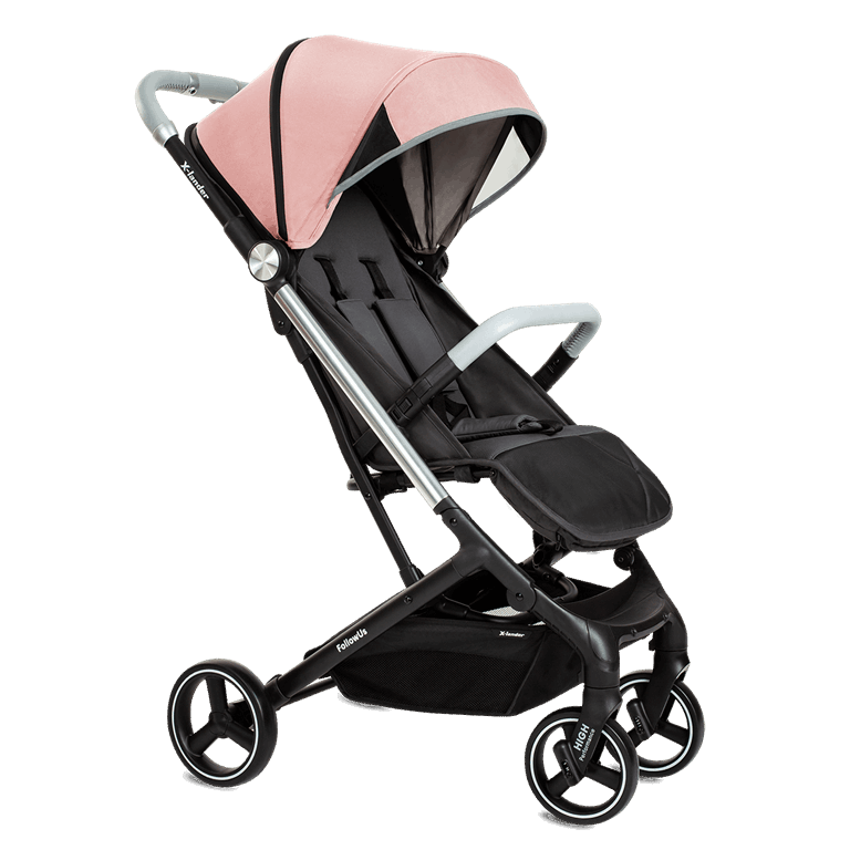 X-Lander X-Follow - lekki wózek spacerowy-Sunset Pink