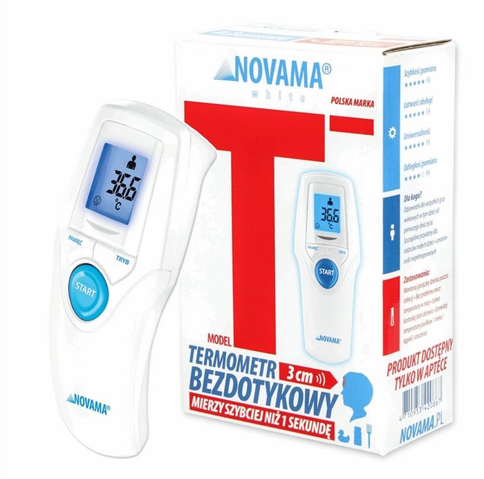 Novama Termometr bezdotykowy T1S