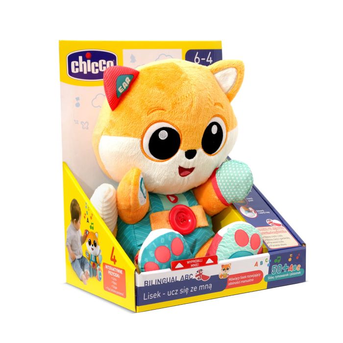 Chicco Lisek - interaktywna zabawka edukacyjna - Bilingual ABC - 11296