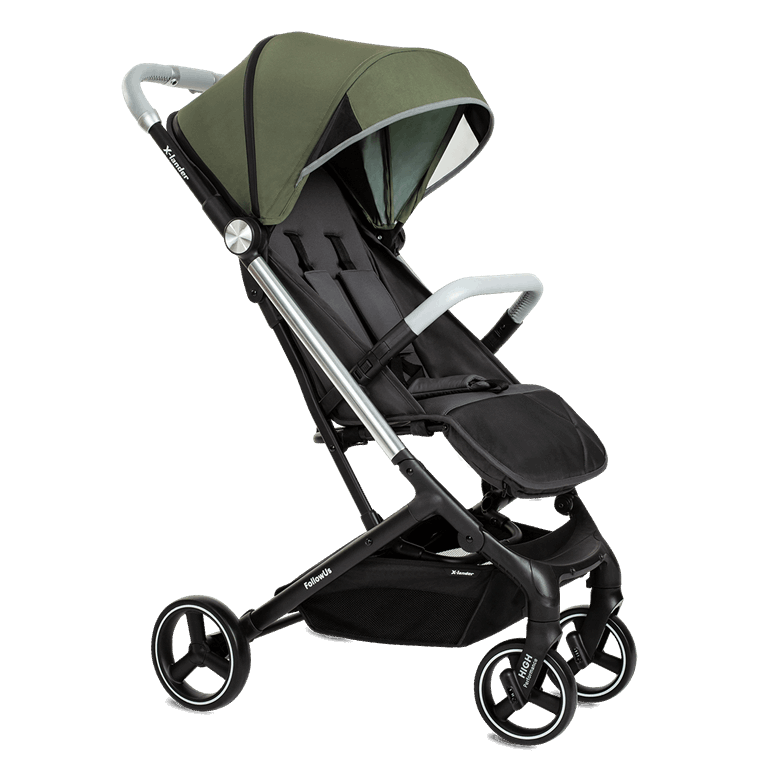 X-Lander, X-Follow - lekki wózek spacerowy-Helio Green