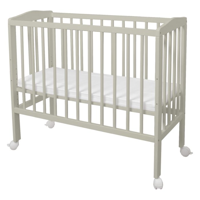 Waldin Łóżeczko dostawne 2w1 z materacem-Oliwkowe