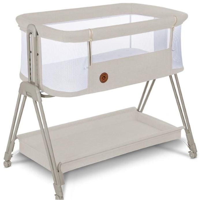 Lionelo Luna - łóżeczko dostawne 2w1-Beige Sand