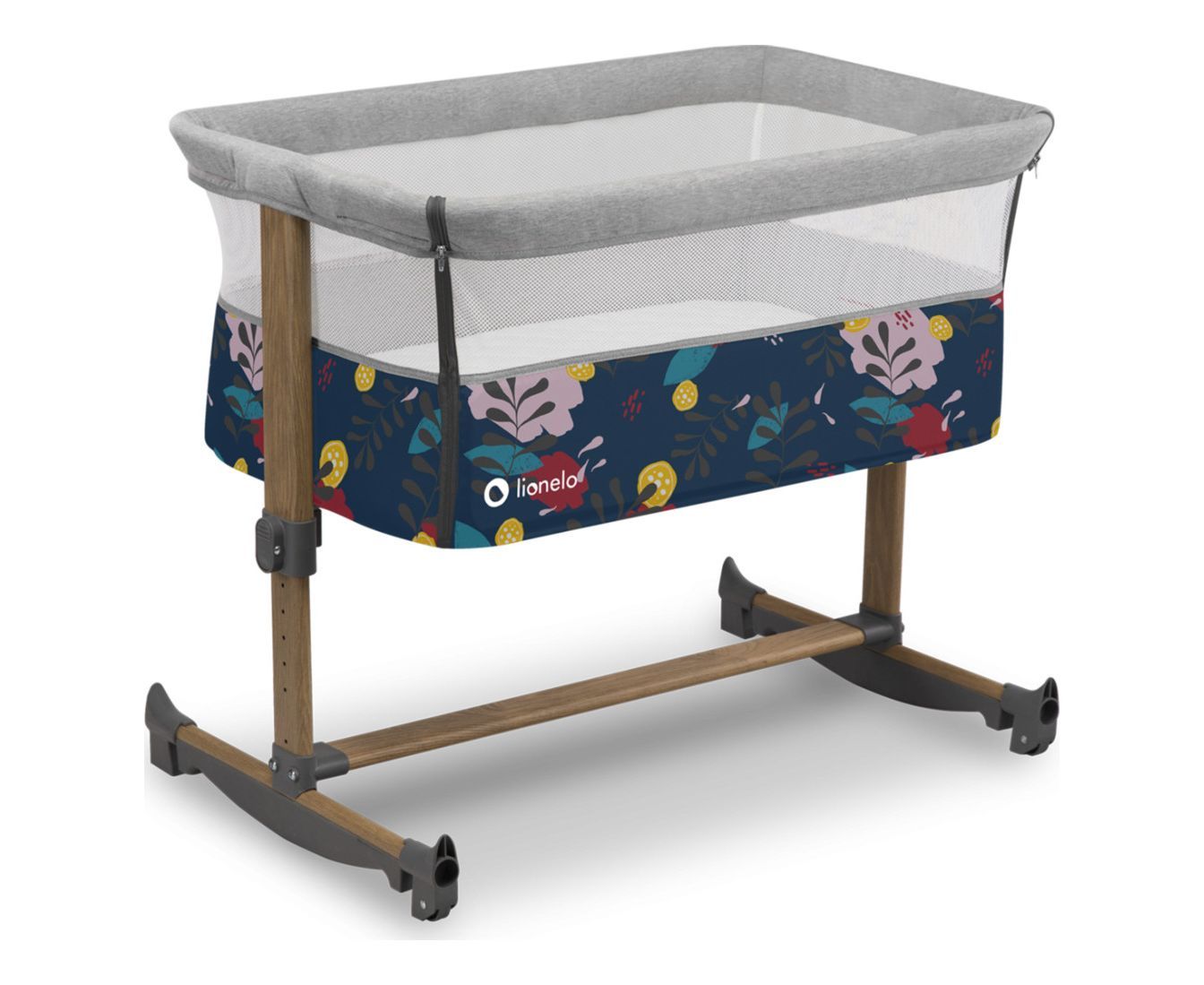 Lionelo, Leonie - łóżeczko dostawne turystyczne-Blue Navy