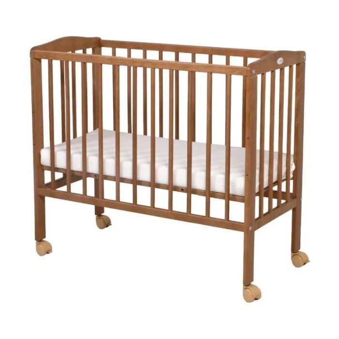 Waldin Łóżeczko dostawne 2w1 z materacem-Vintage