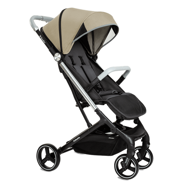 X-Lander, X-Follow - lekki wózek spacerowy-Galaxy Beige