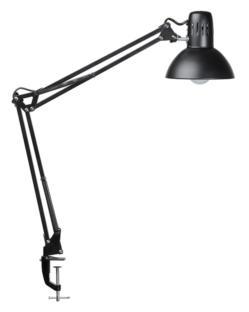 Lampka LED na biurko MAULstudy, 10W, mocowana zaciskiem, czarna