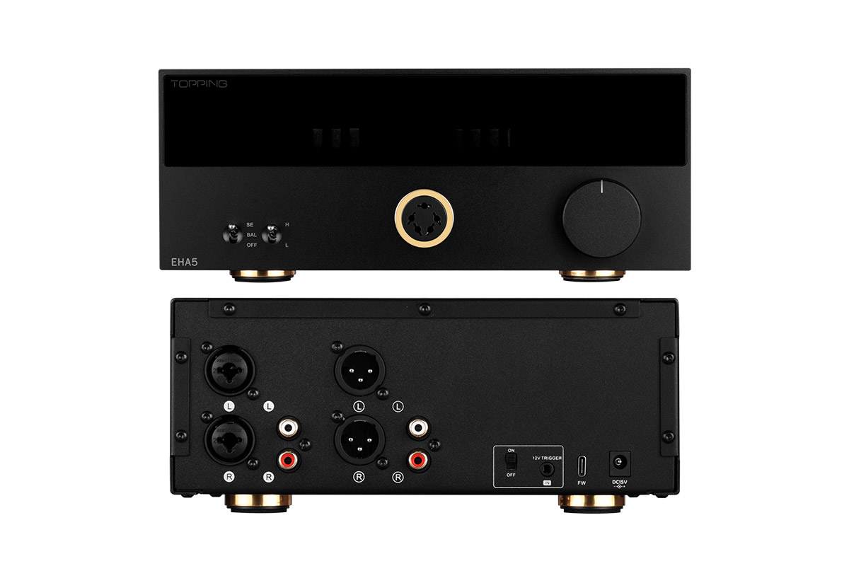 Topping eha5 wzmacniacz do słuchawek elektrostatycznych