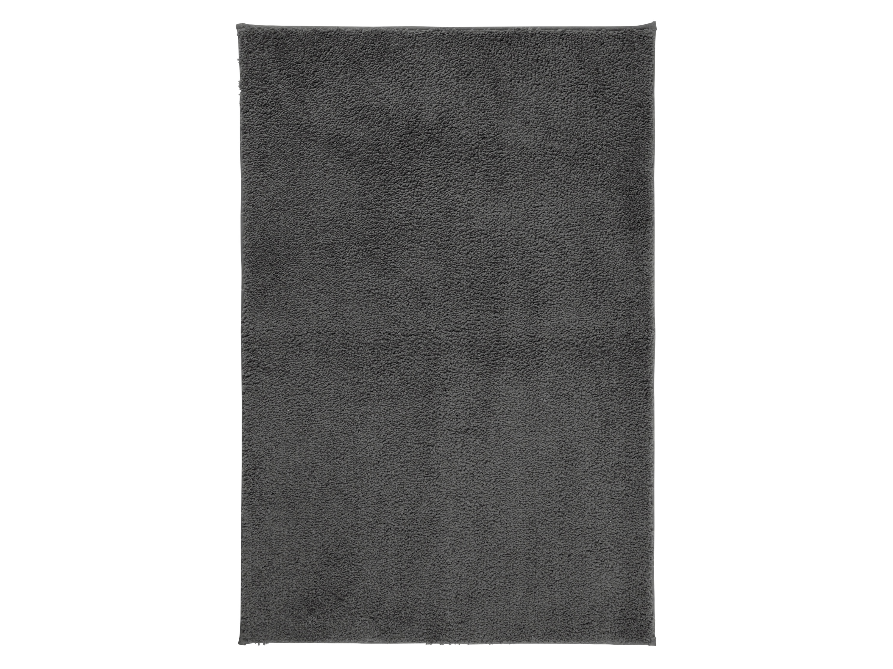 Livarno home Dywanik łazienkowy, 60 x 90 cm Ciemnoszary