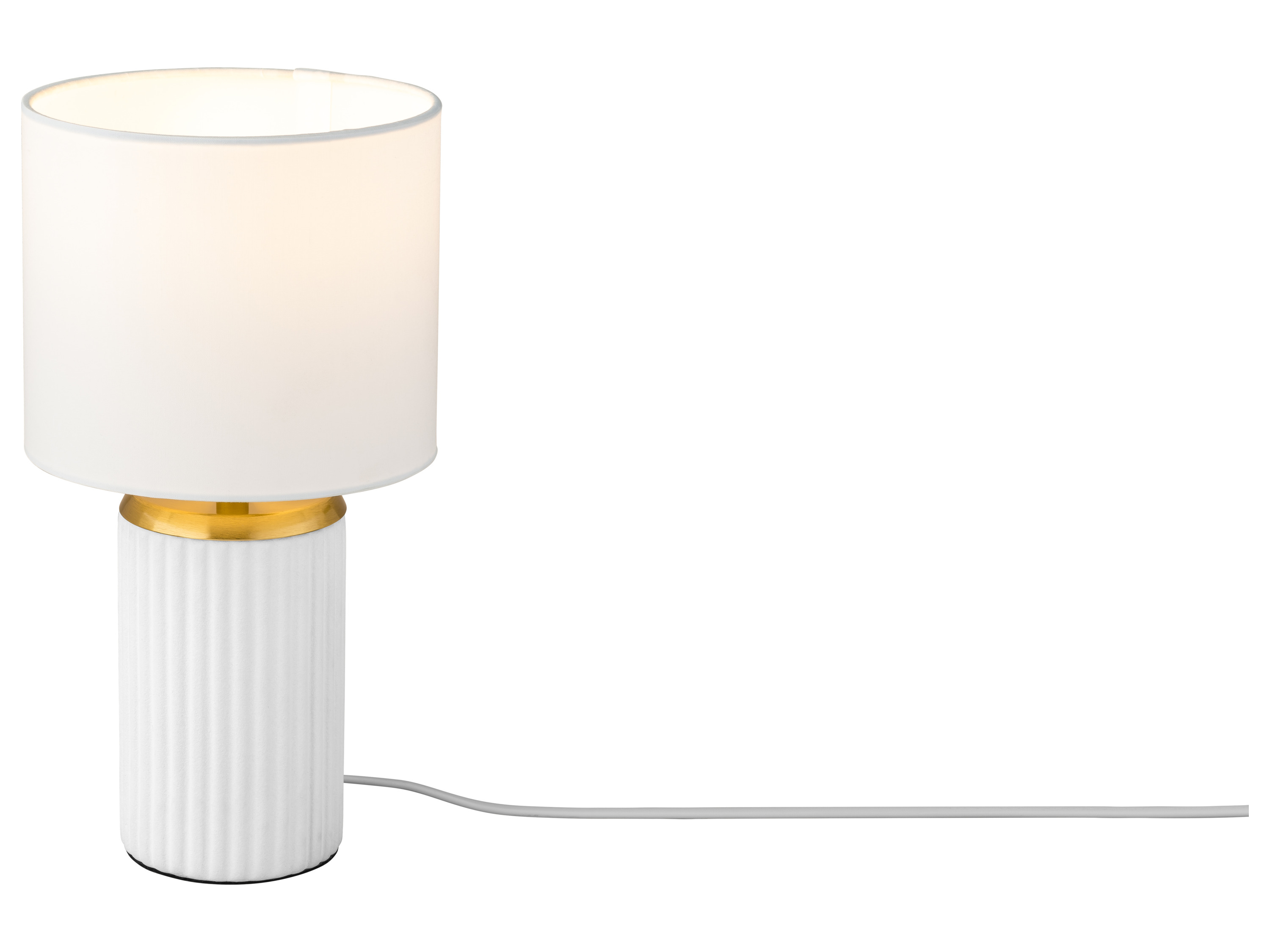 Livarno Lampka stołowa LED Biały