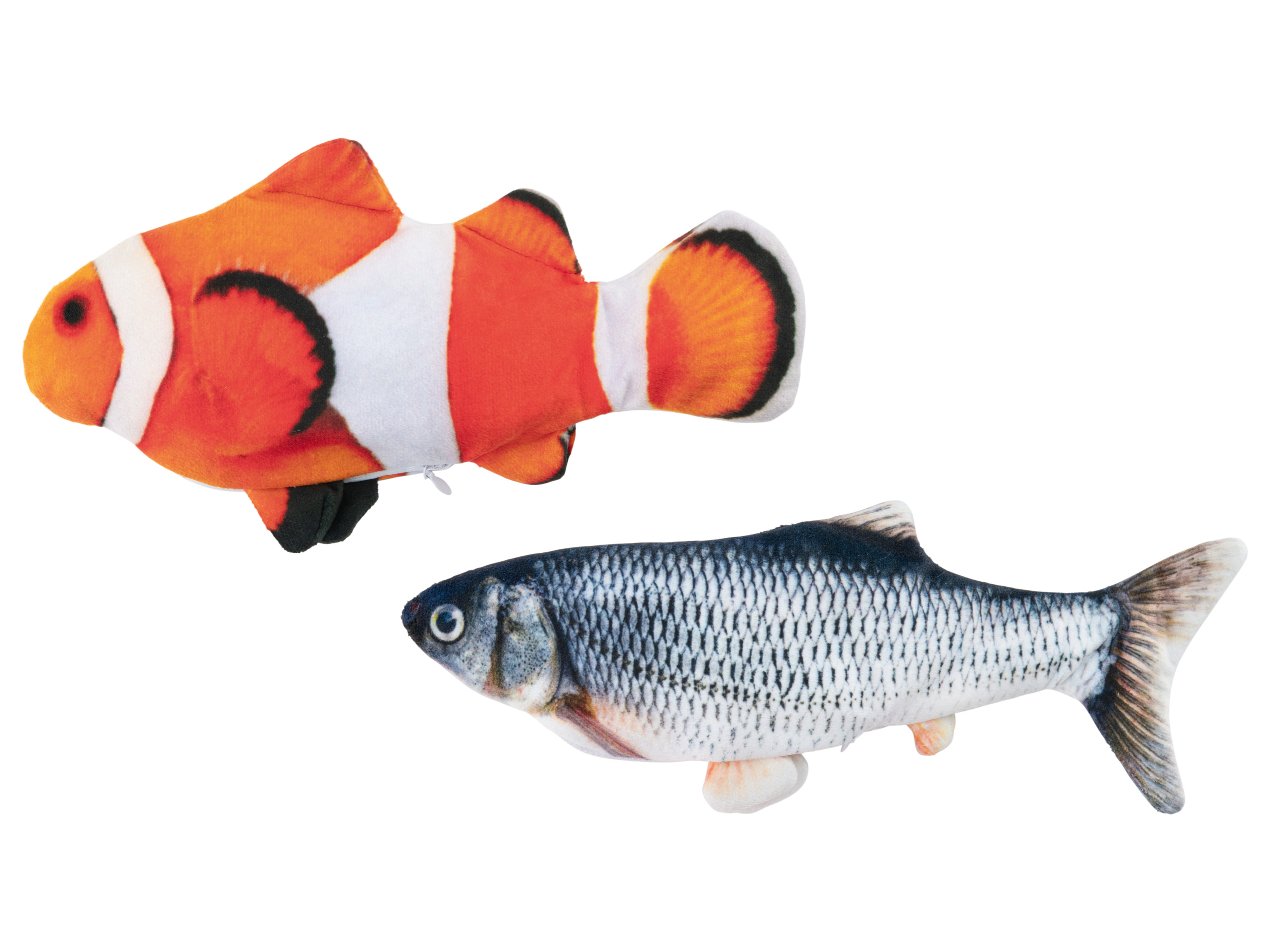 zoofari Interaktywna zabawka dla kota Zestaw 2 ryb