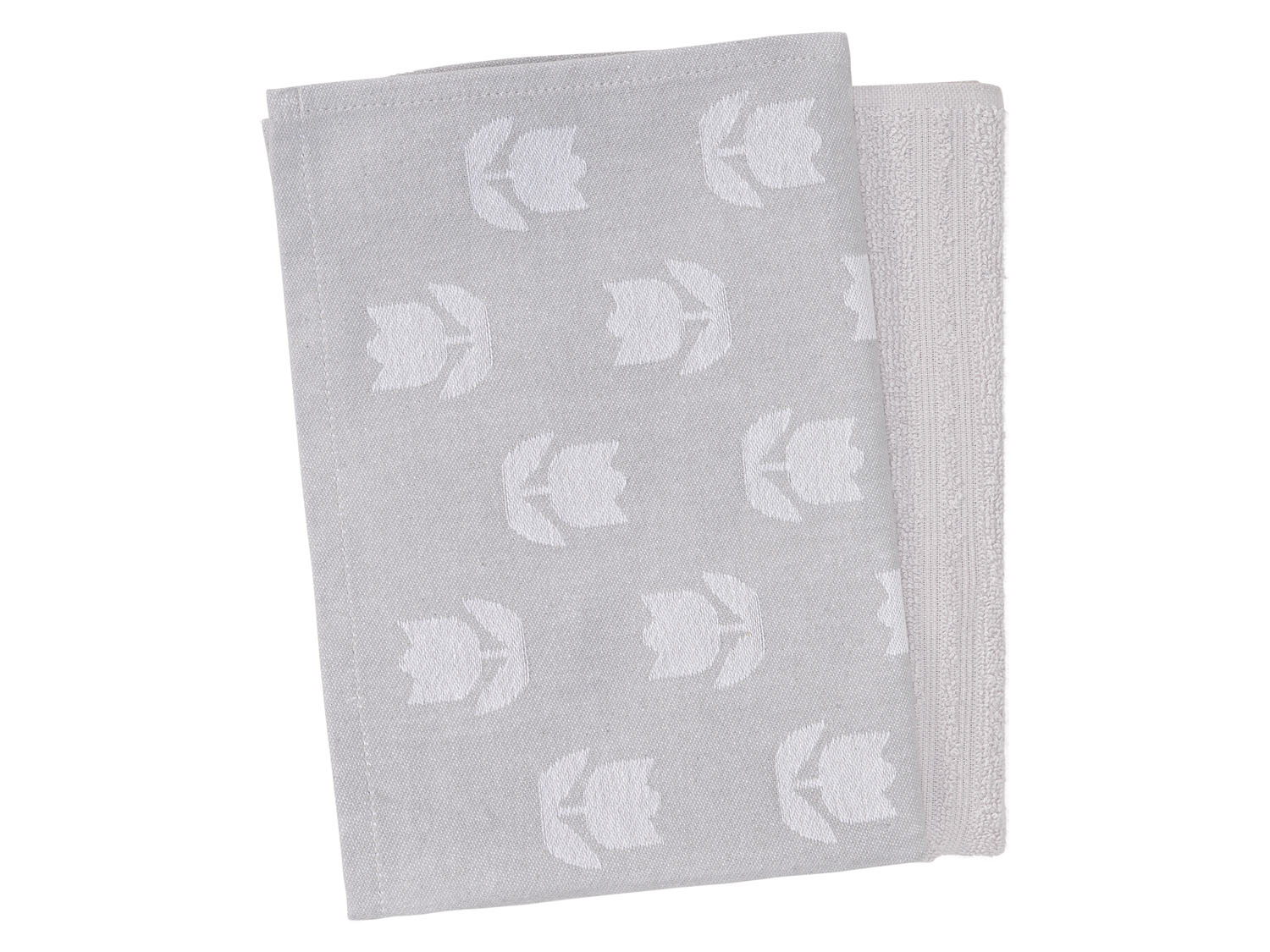 Livarno home Ręczniki kuchenne 50 x 70 cm, 2 sztuki Szary