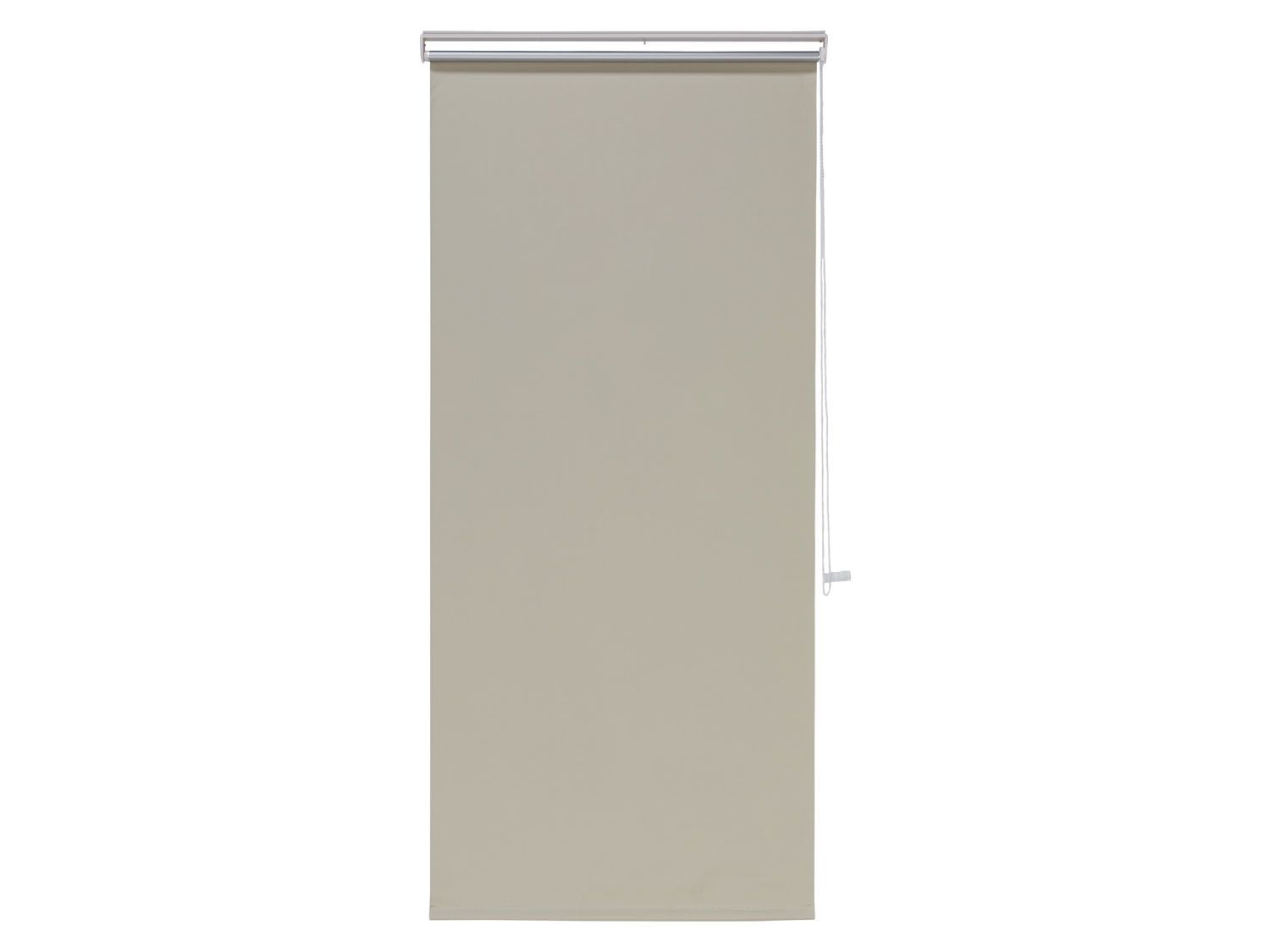 Roleta zaciemniająca termiczna na drzwi, 1 sztuka Kremowy, 90 x 220 cm