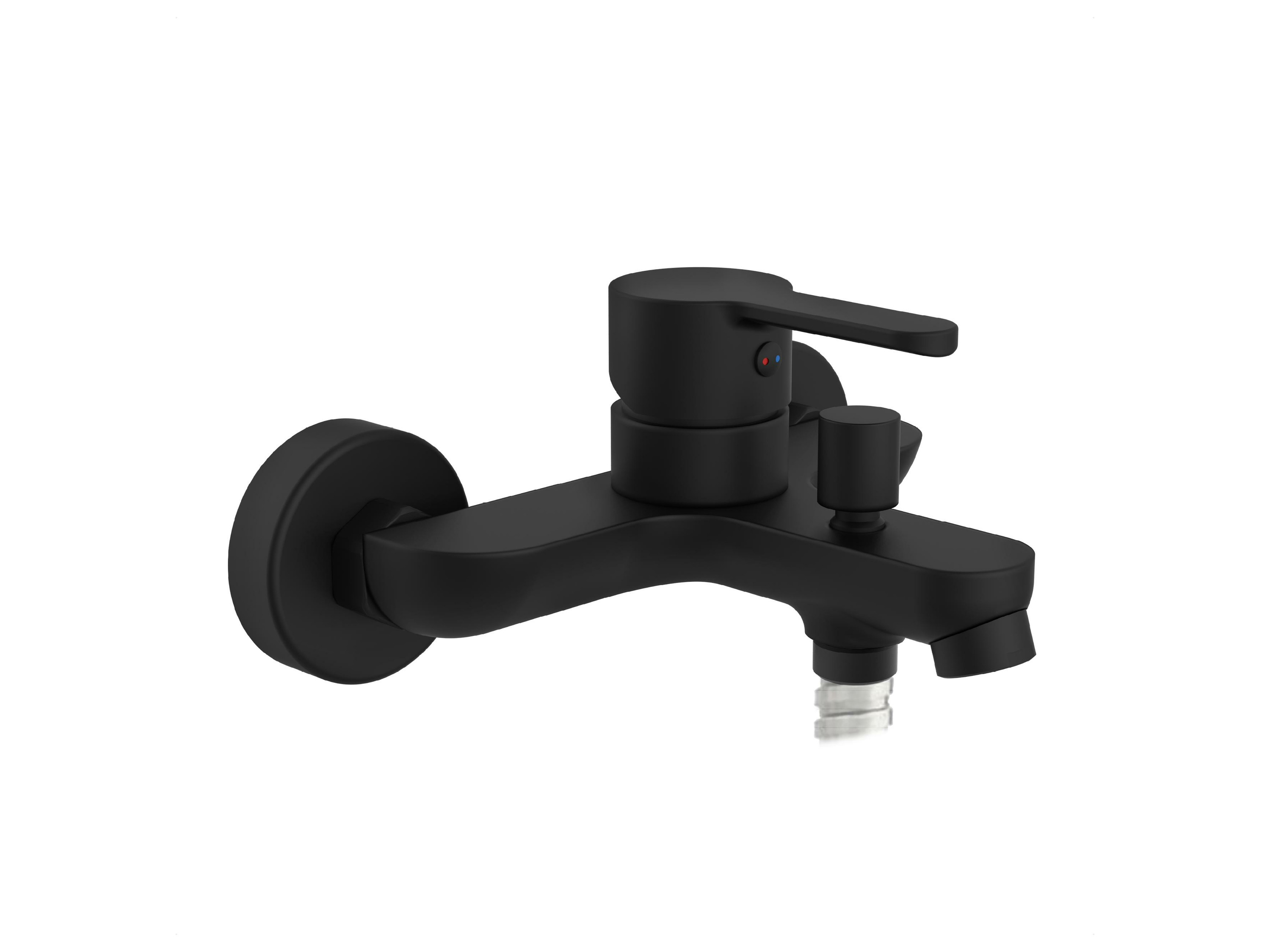 Schütte Czarna bateria łazienkowa Denver, 1 sztuka Bateria wannowa