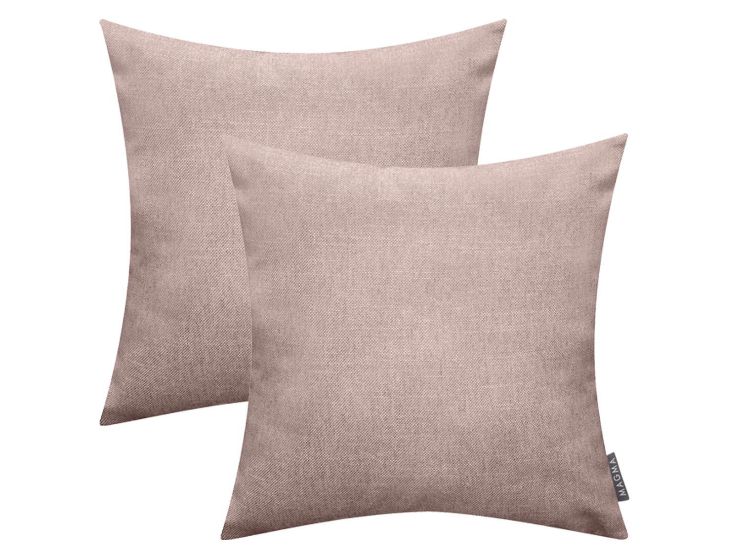 Magma Komplet 2 poszewek na poduszkę Riva 50 x 50 cm, Mauve