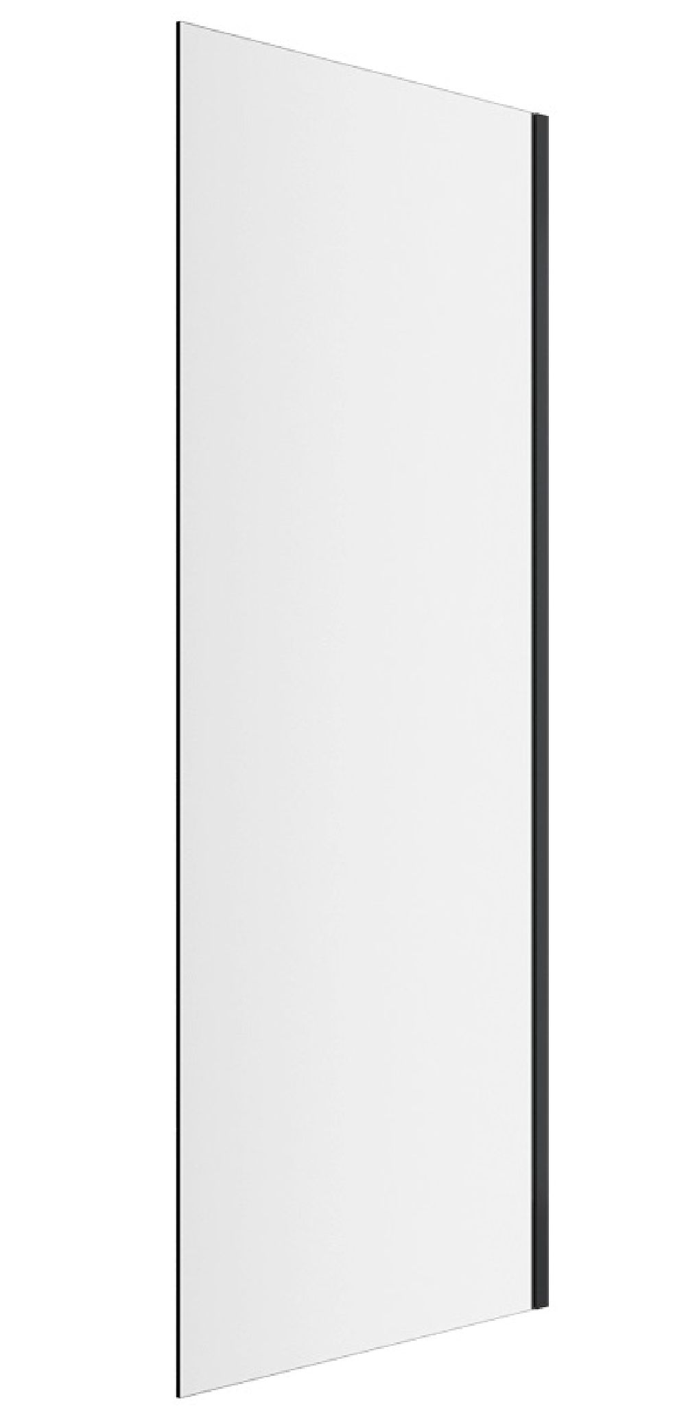 Darmowa Dostawa - Ścianka prysznicowa z drzwiami 80 cm czarny mat/szkło przezroczyste Excellent Rols KAEX2606800LPBL