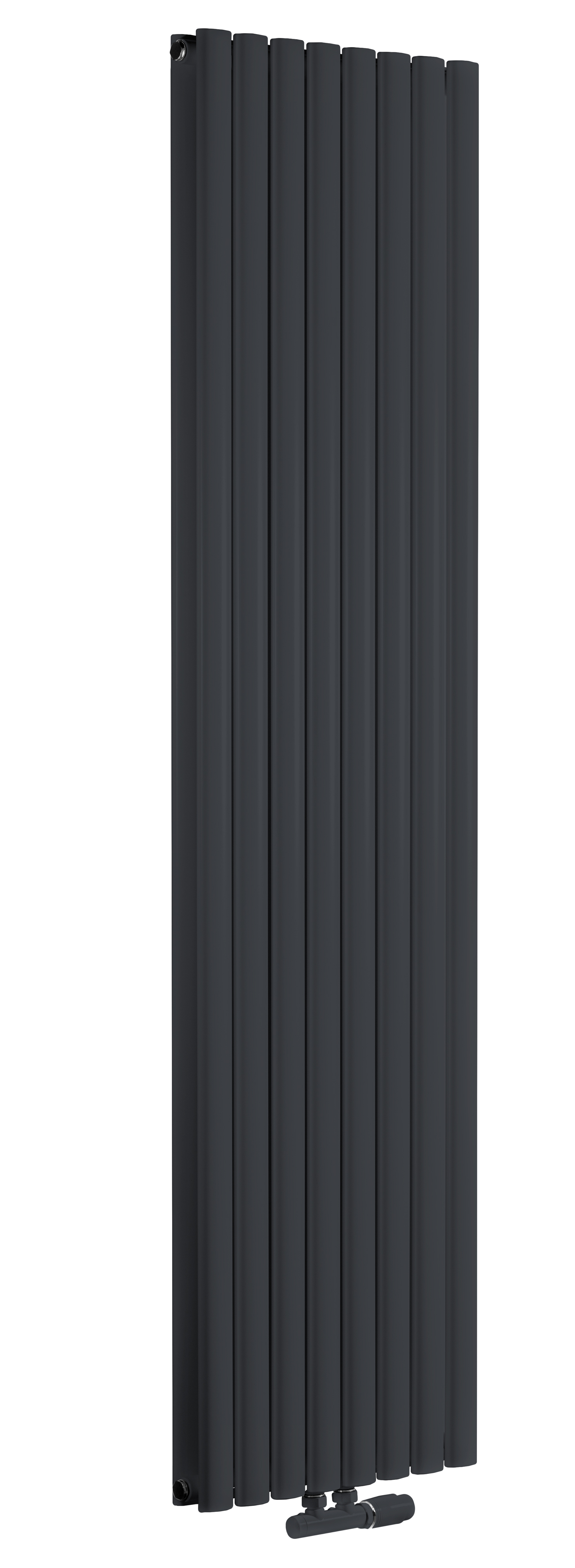 Darmowa Dostawa - Grzejnik dekoracyjny 180x46.8 cm podłączenie dolne Luxrad Fortuna Podwójna FORP180004687016ZDC