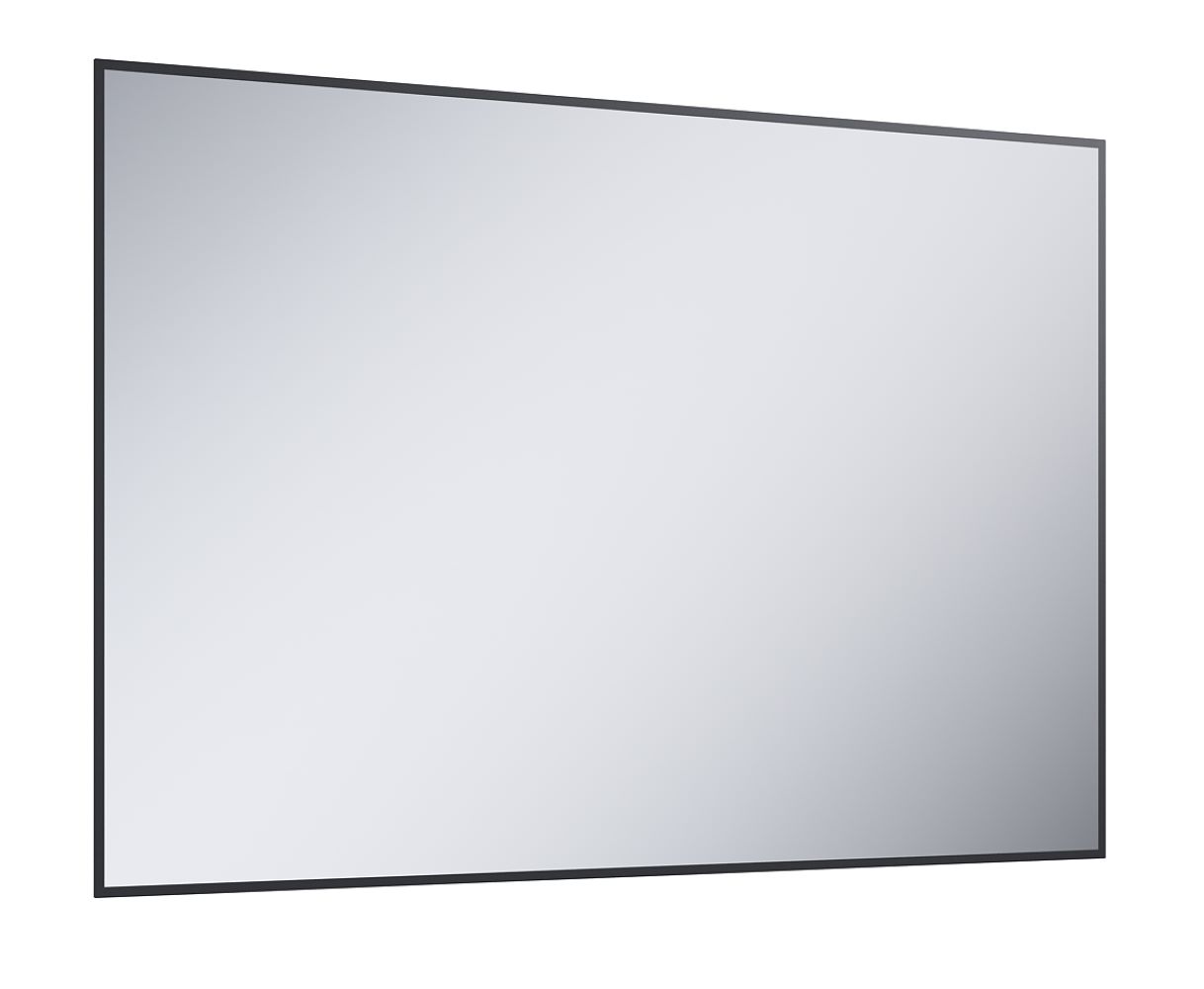 Darmowa Dostawa - Lustro 120x80 cm prostokątne z oświetleniem czarny Elita Sharon RE061203010560