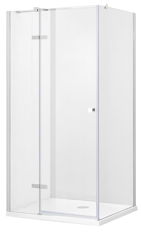 Darmowa Dostawa - Kabina prysznicowa kwadratowa 90x90 cm chrom Besco Pixa PKL90195C