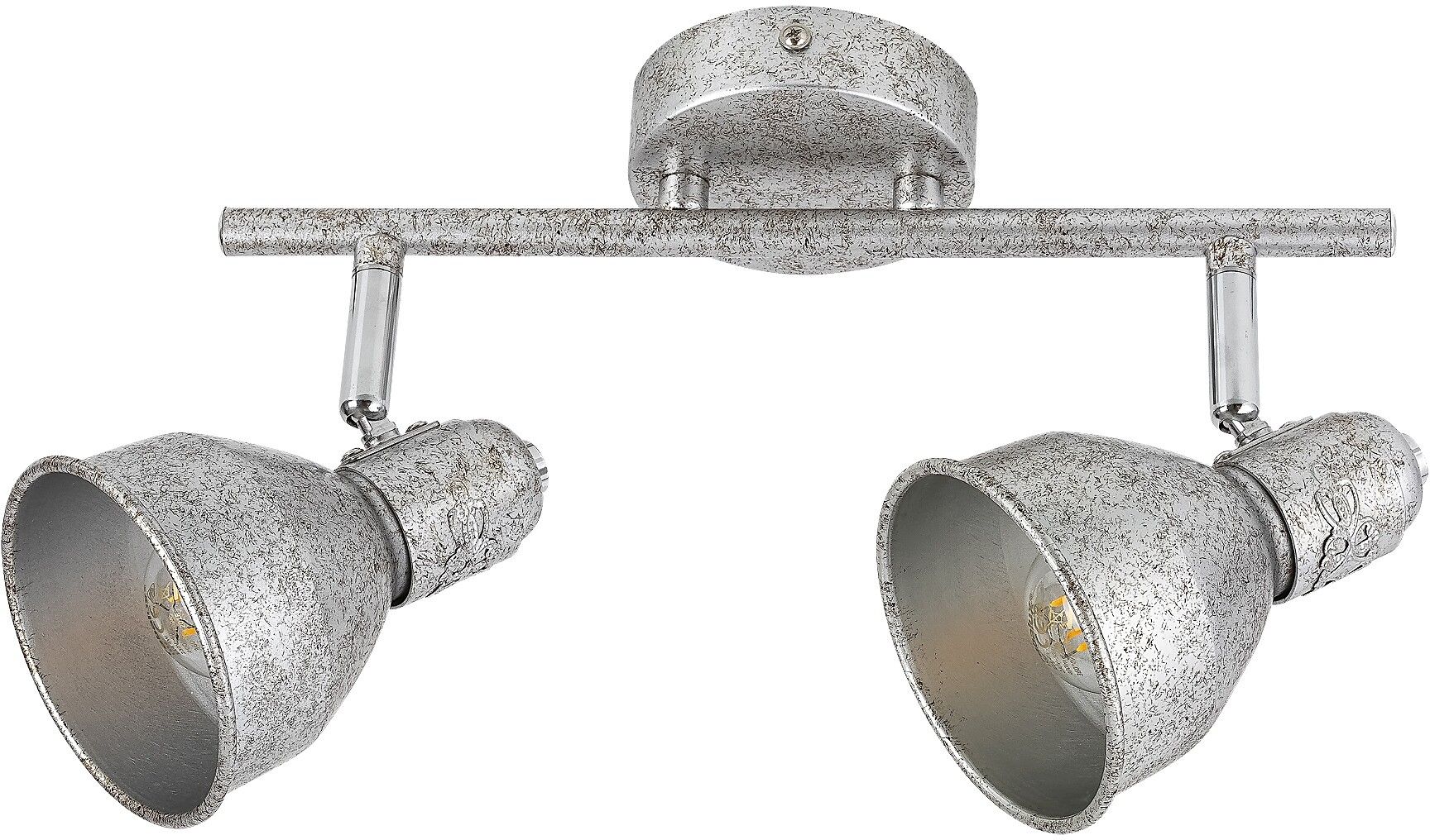 Darmowa Dostawa - Lampa podsufitowa 2x40 W srebrna Rabalux Thelma 5387