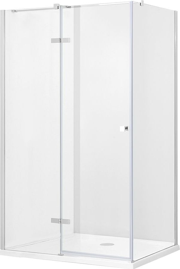 Darmowa Dostawa - Kabina prysznicowa prostokątna 100x80 cm chrom Besco Pixa PPL108195C